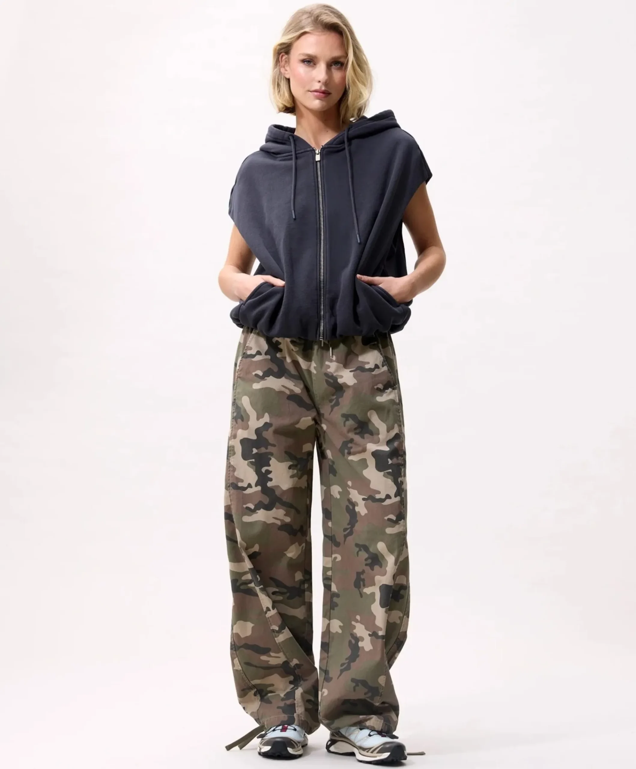 Dames gilet grijs