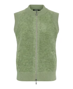 Dames gilet groen
