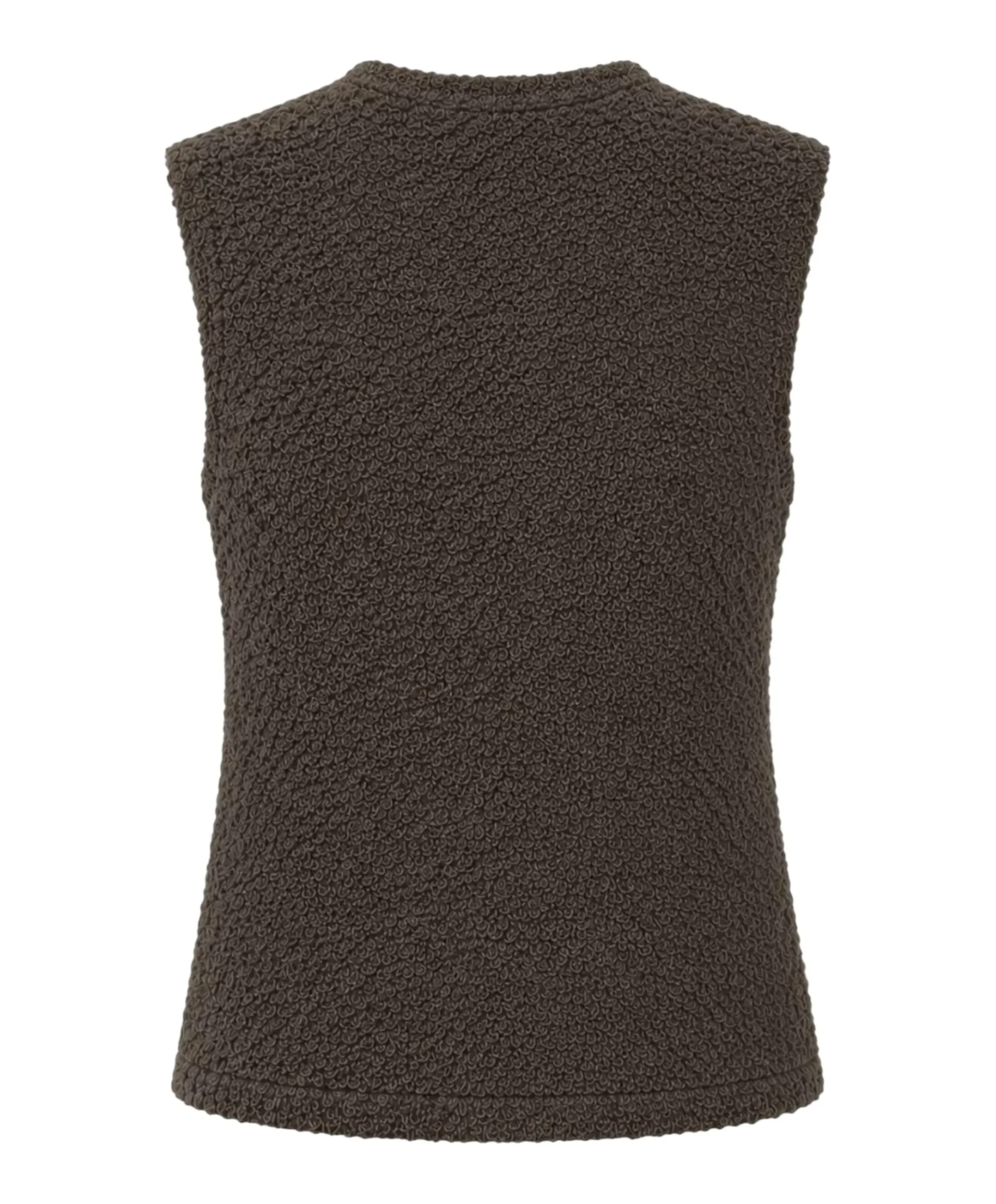 Dames gilet groen