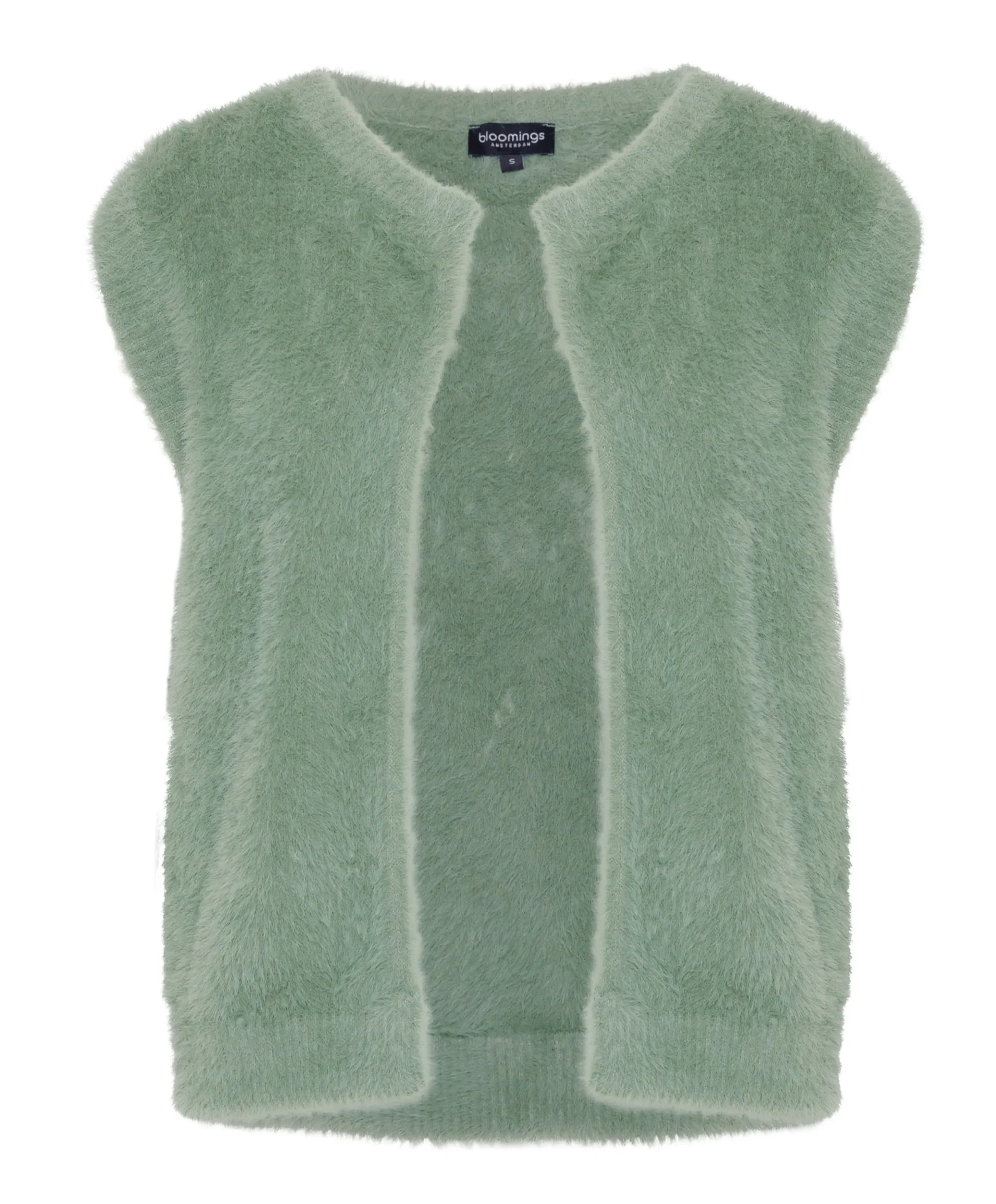 Dames gilet groen