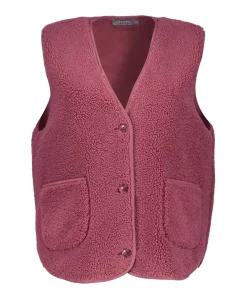 Dames gilet roze