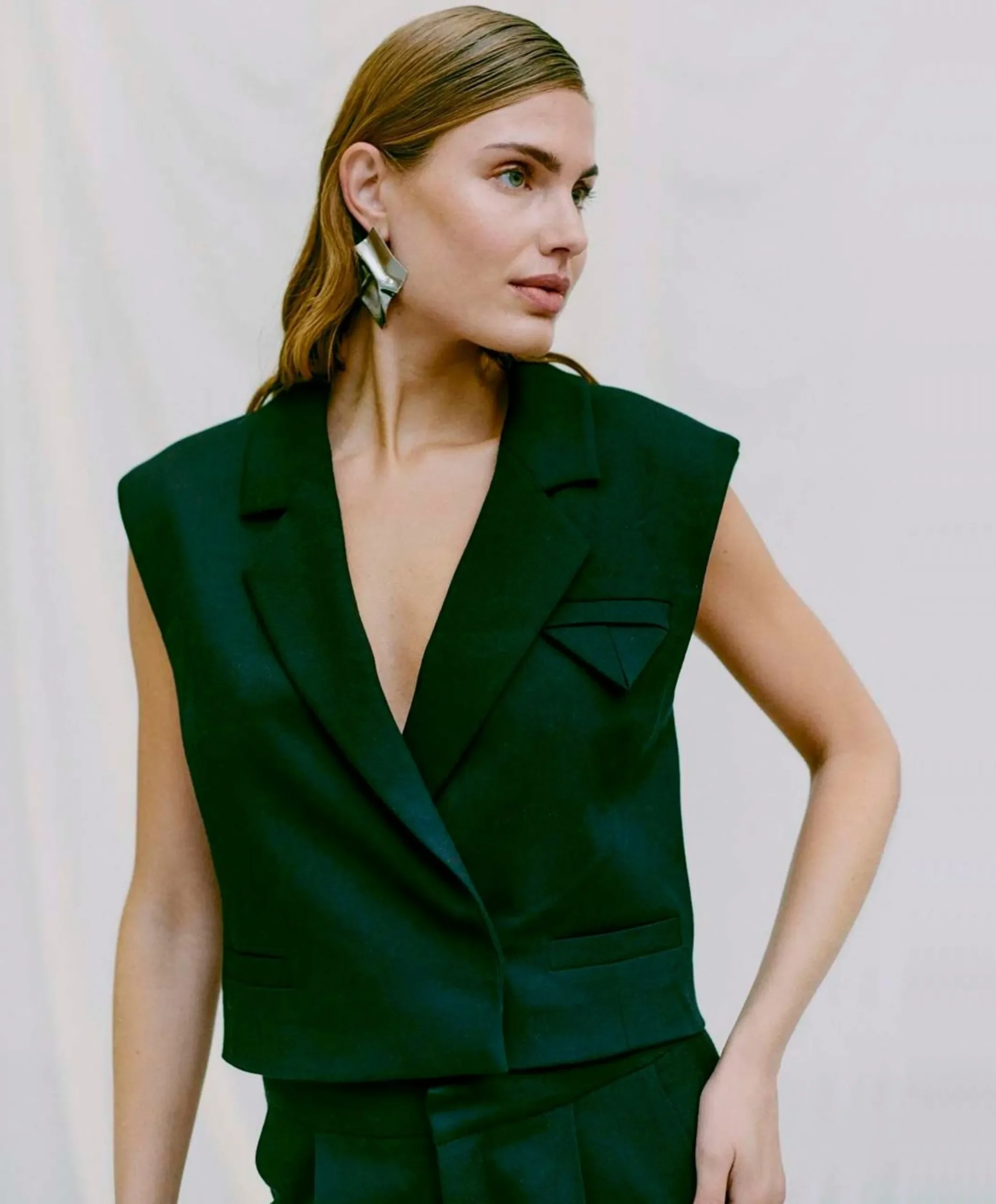 Dames gilet zwart