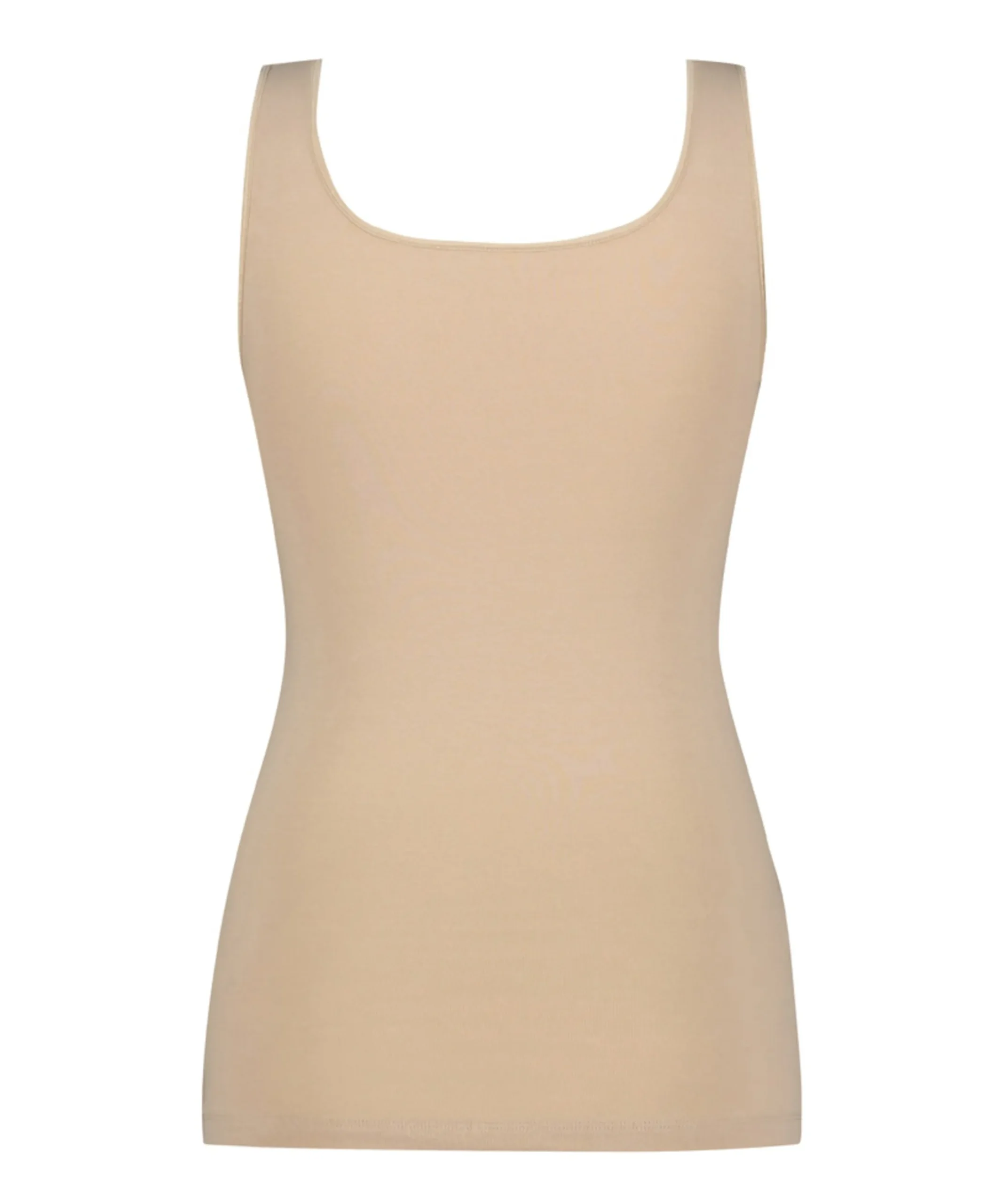 Dames hemd beige