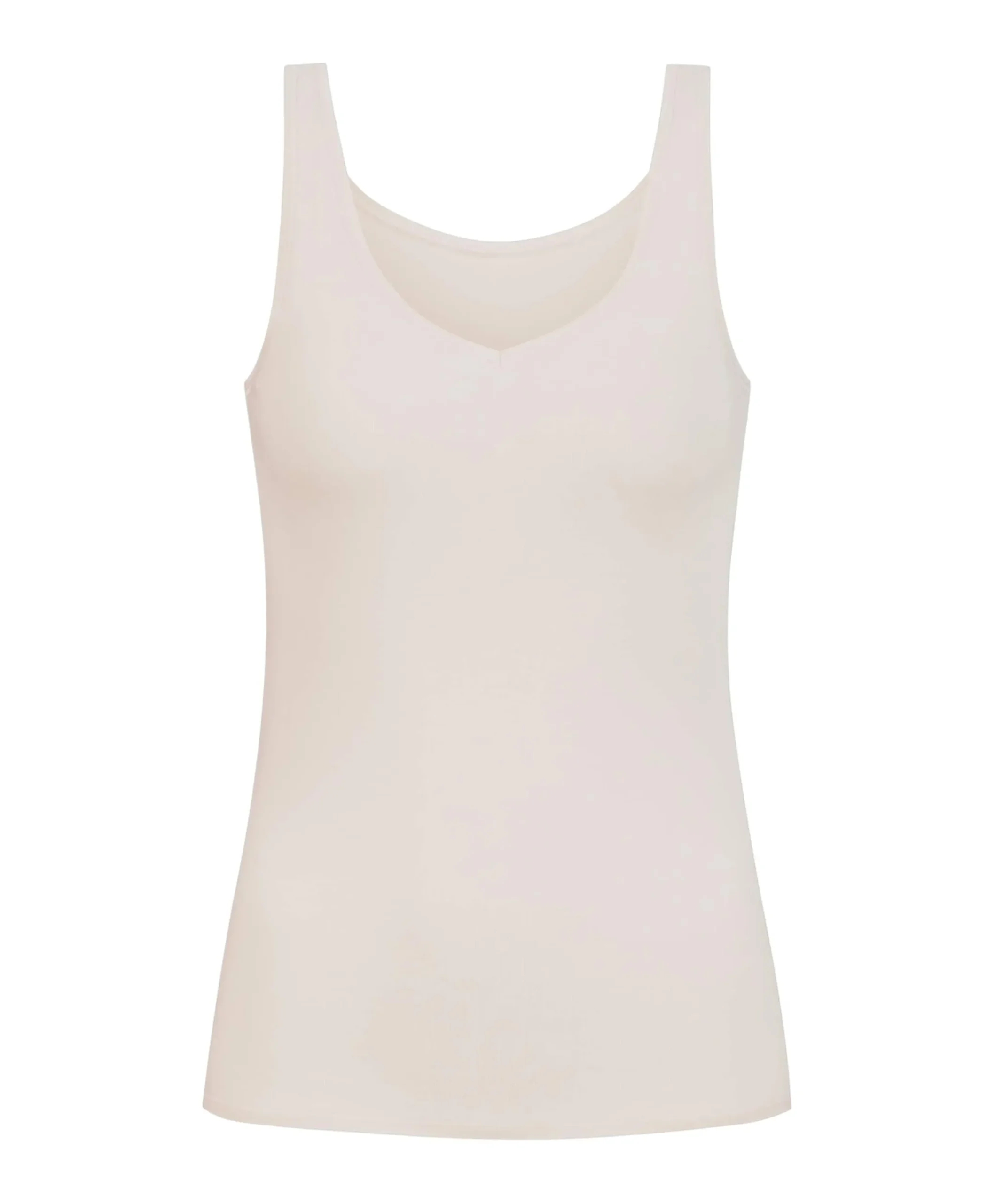 Dames hemd beige