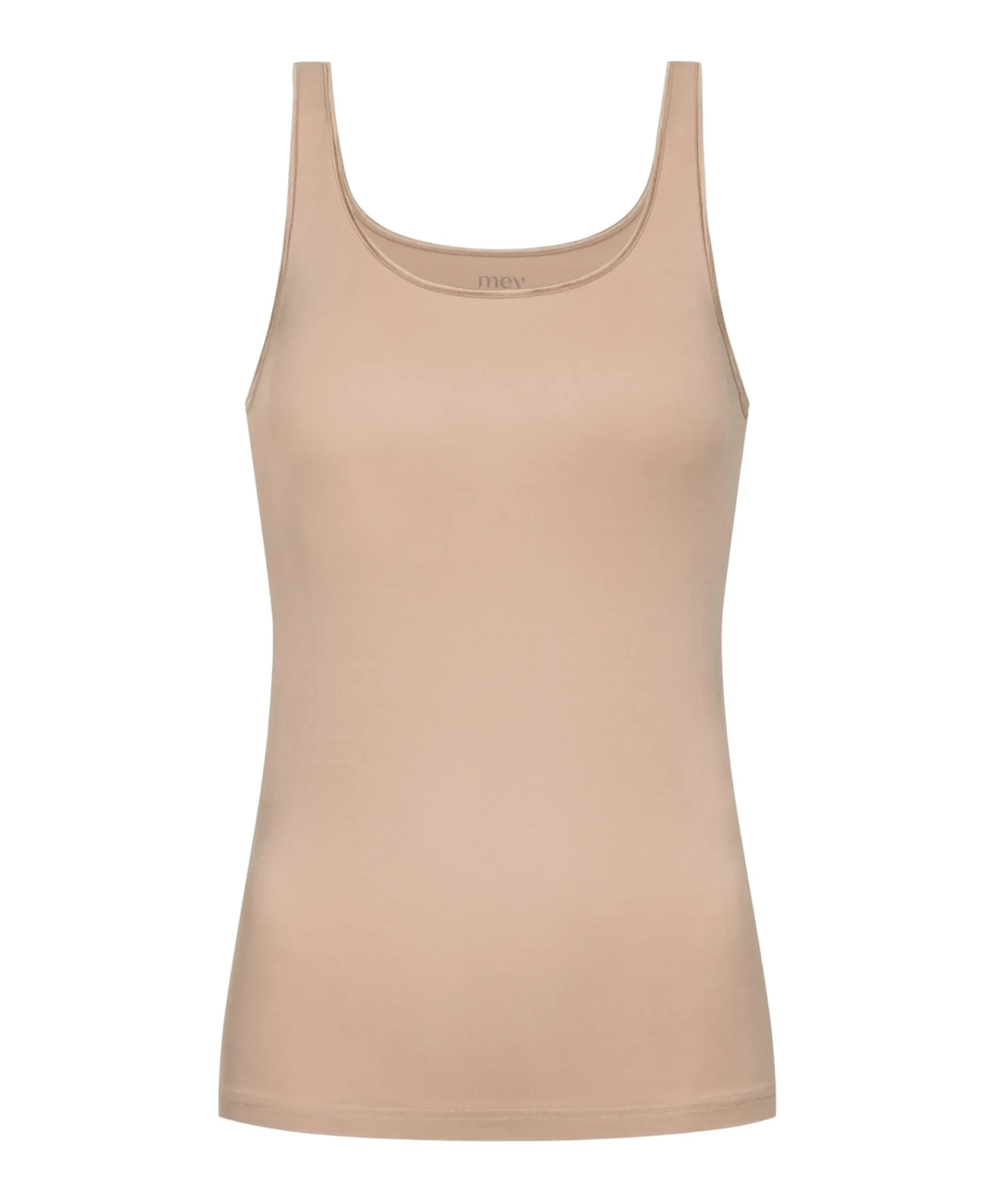 Dames hemd beige