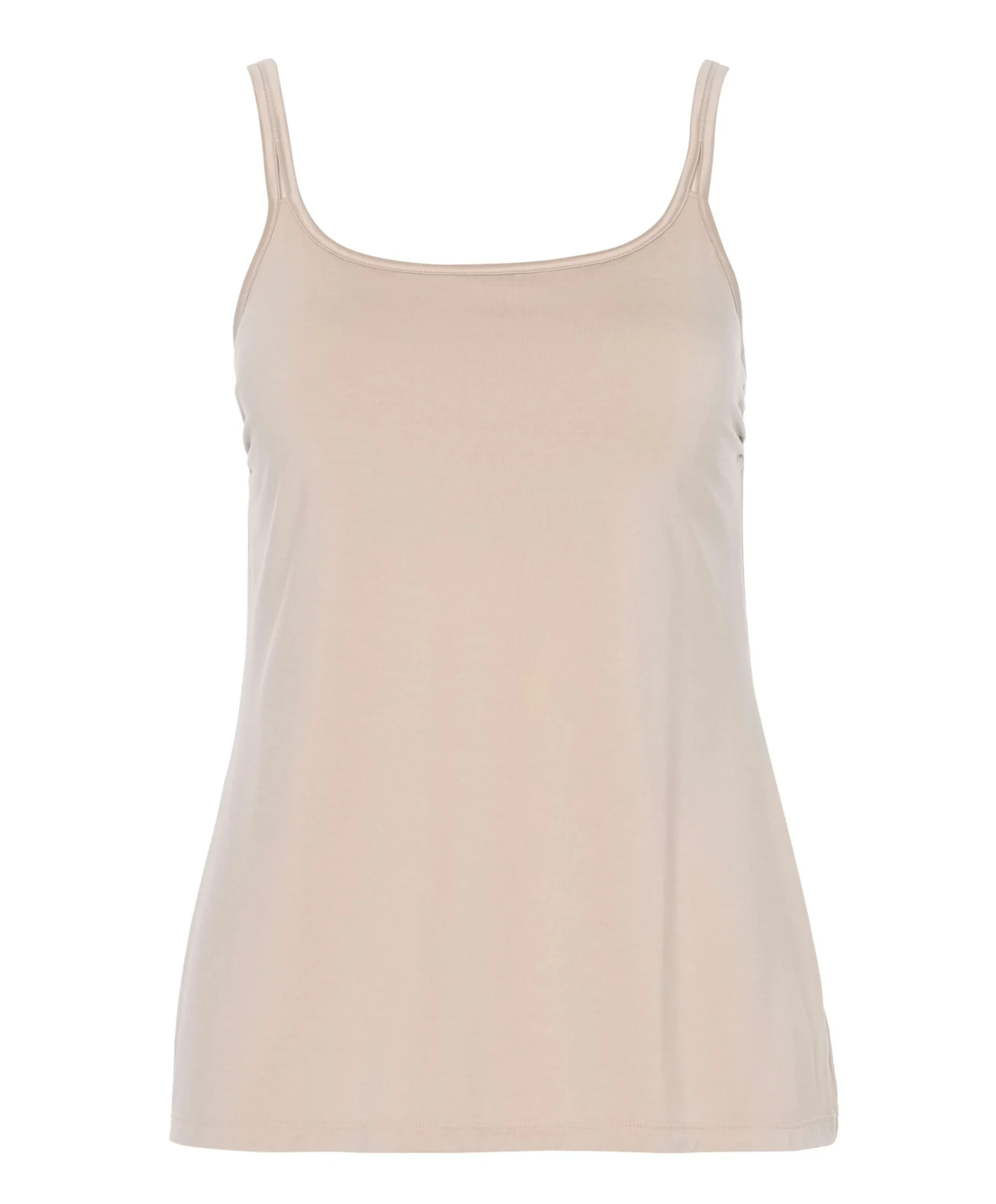 Dames hemd beige