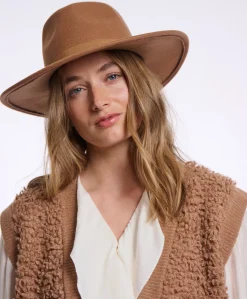 Dames hoed beige