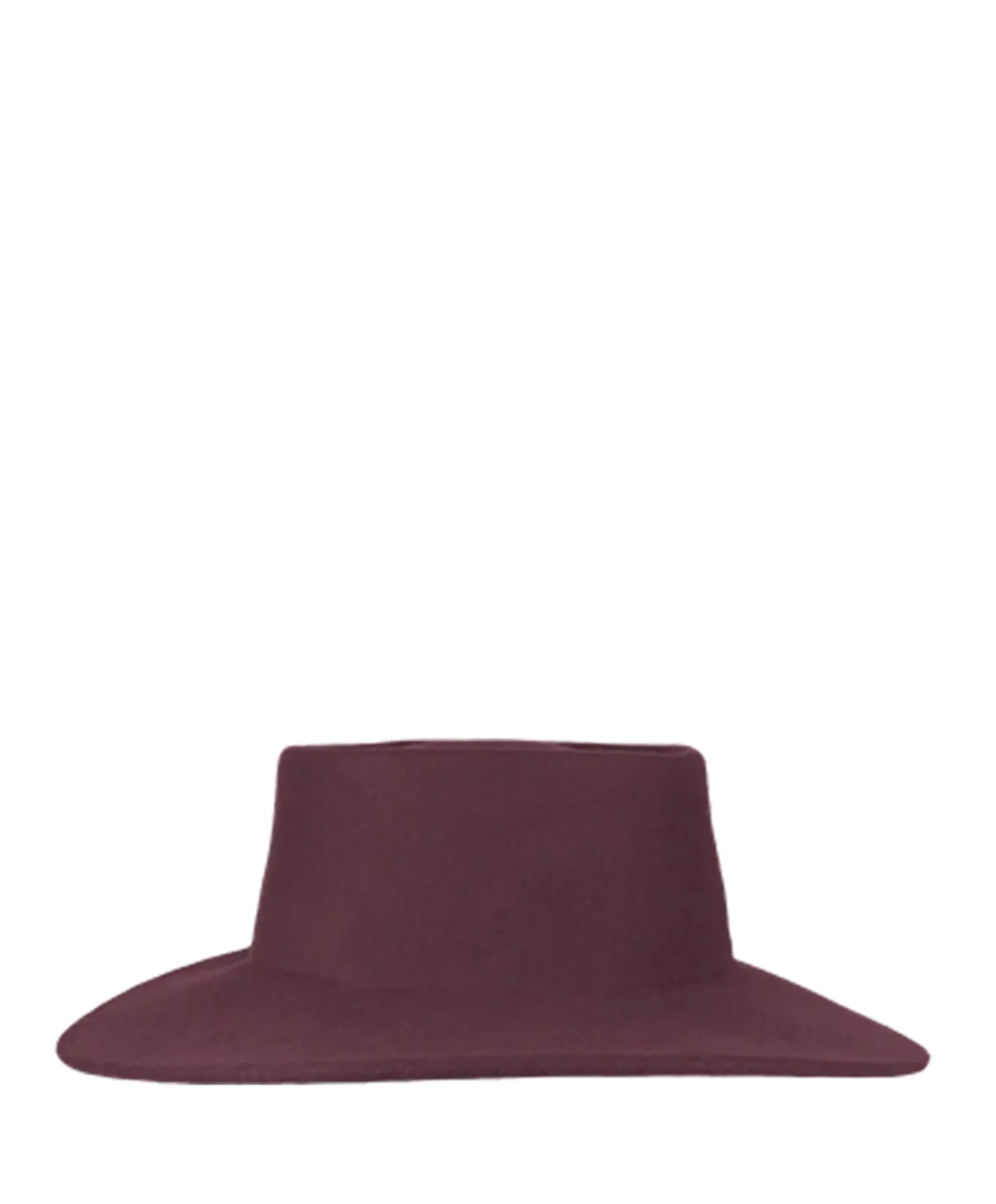 Dames hoed bordeaux
