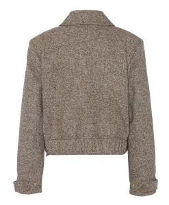 Dames jas beige