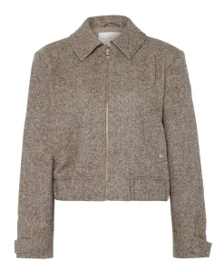 Dames jas beige