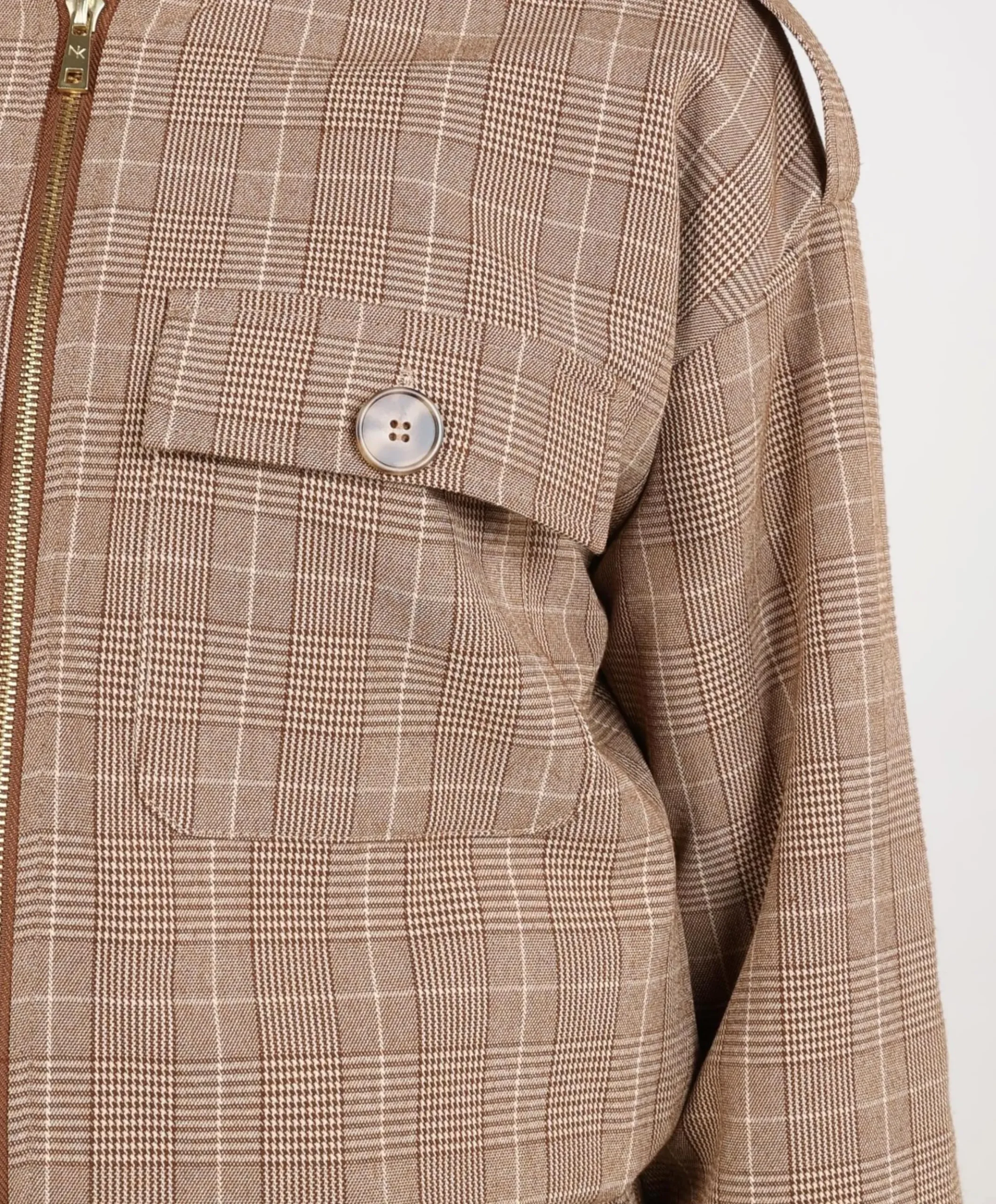 Dames jas beige