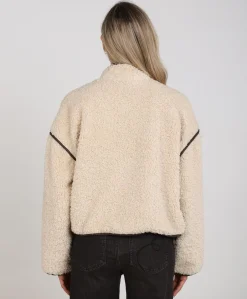 Dames jas beige