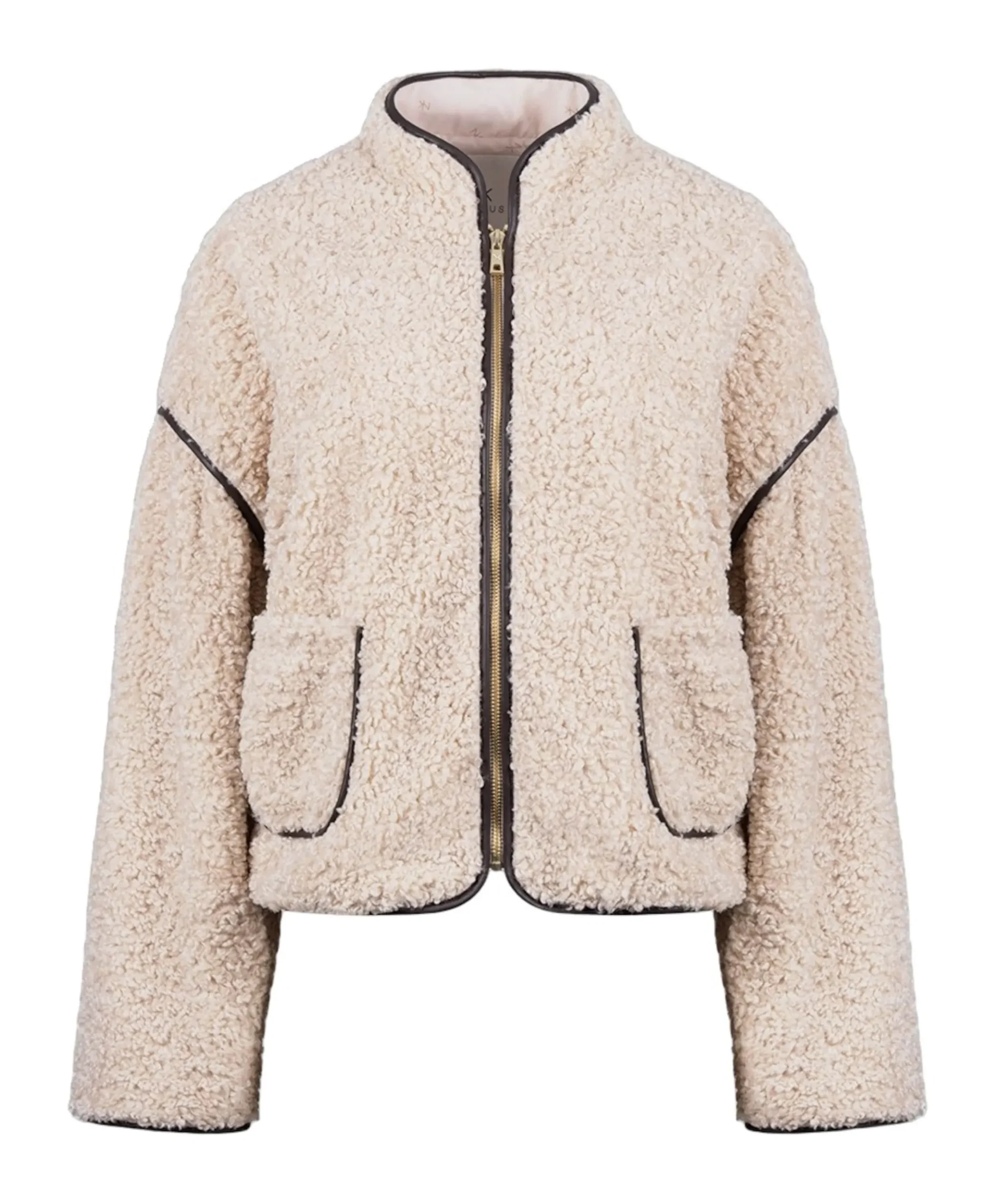 Dames jas beige