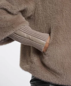 Dames jas beige