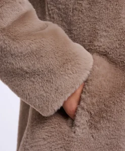 Dames jas beige