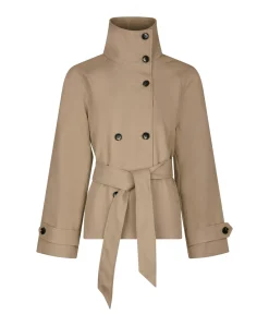 Dames jas beige