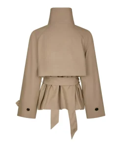 Dames jas beige