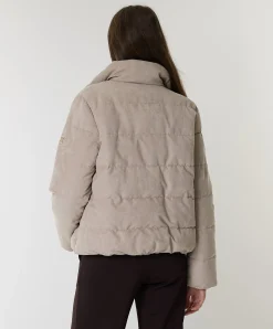 Dames jas beige