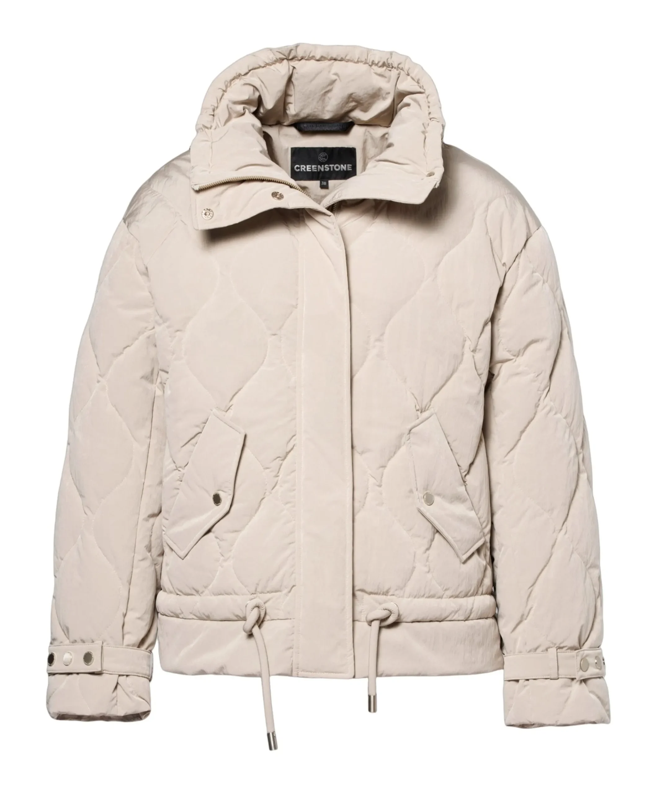 Dames jas beige