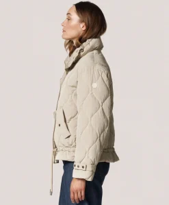 Dames jas beige