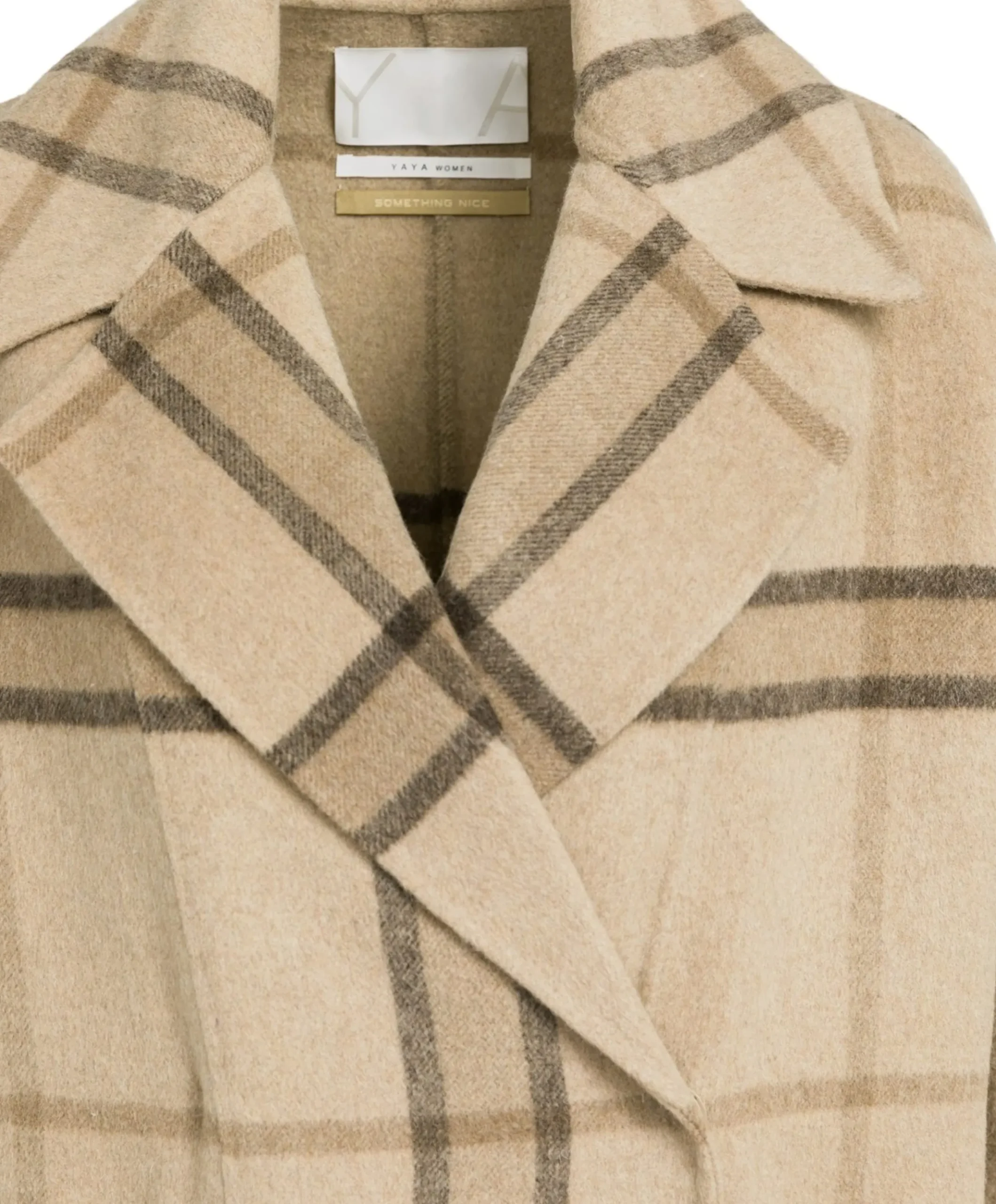Dames jas beige