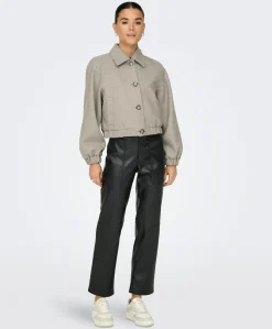 Dames jas beige