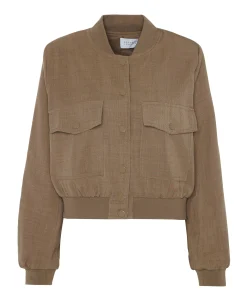 Dames jas beige