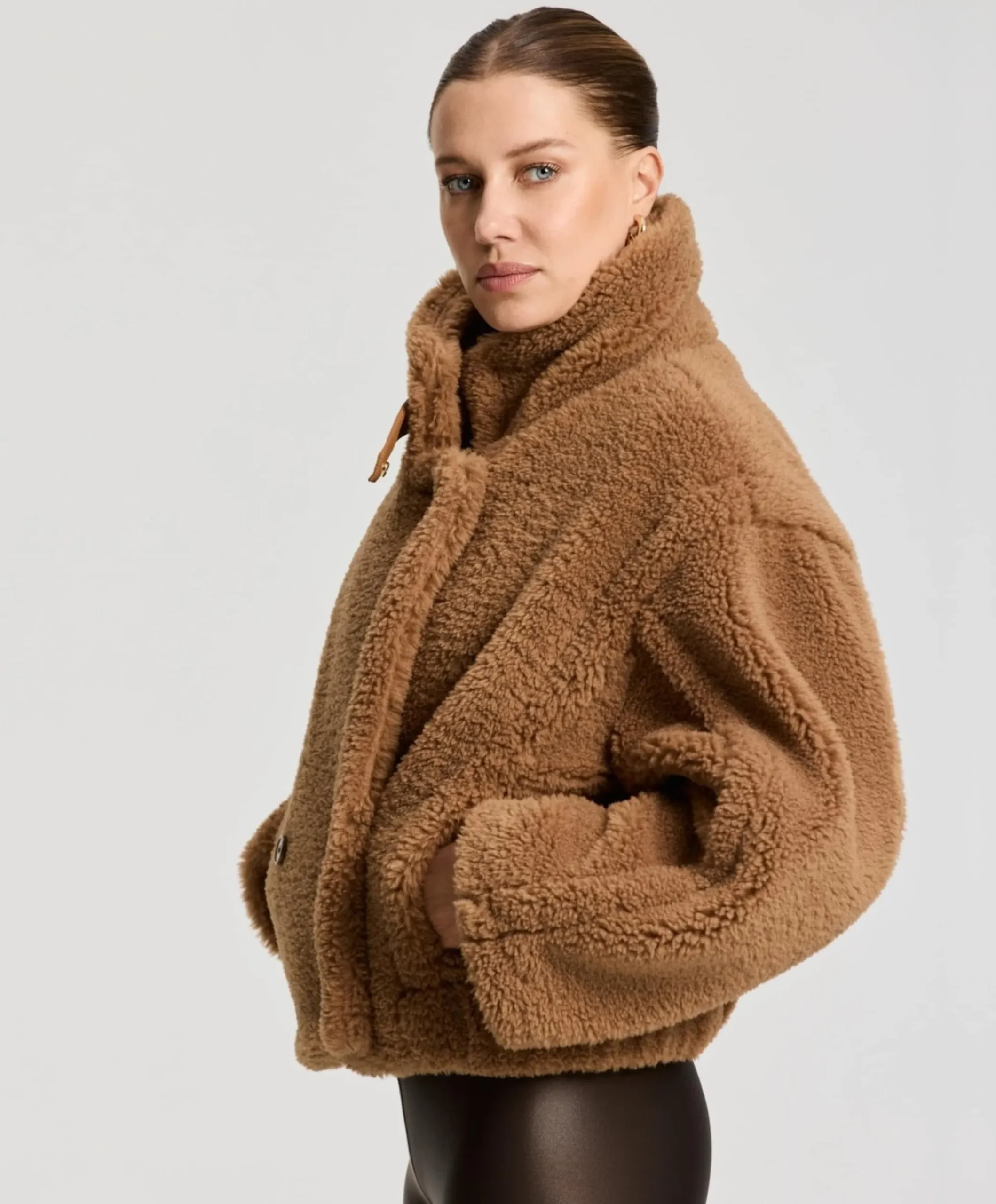 Dames jas beige