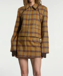 Dames jas beige