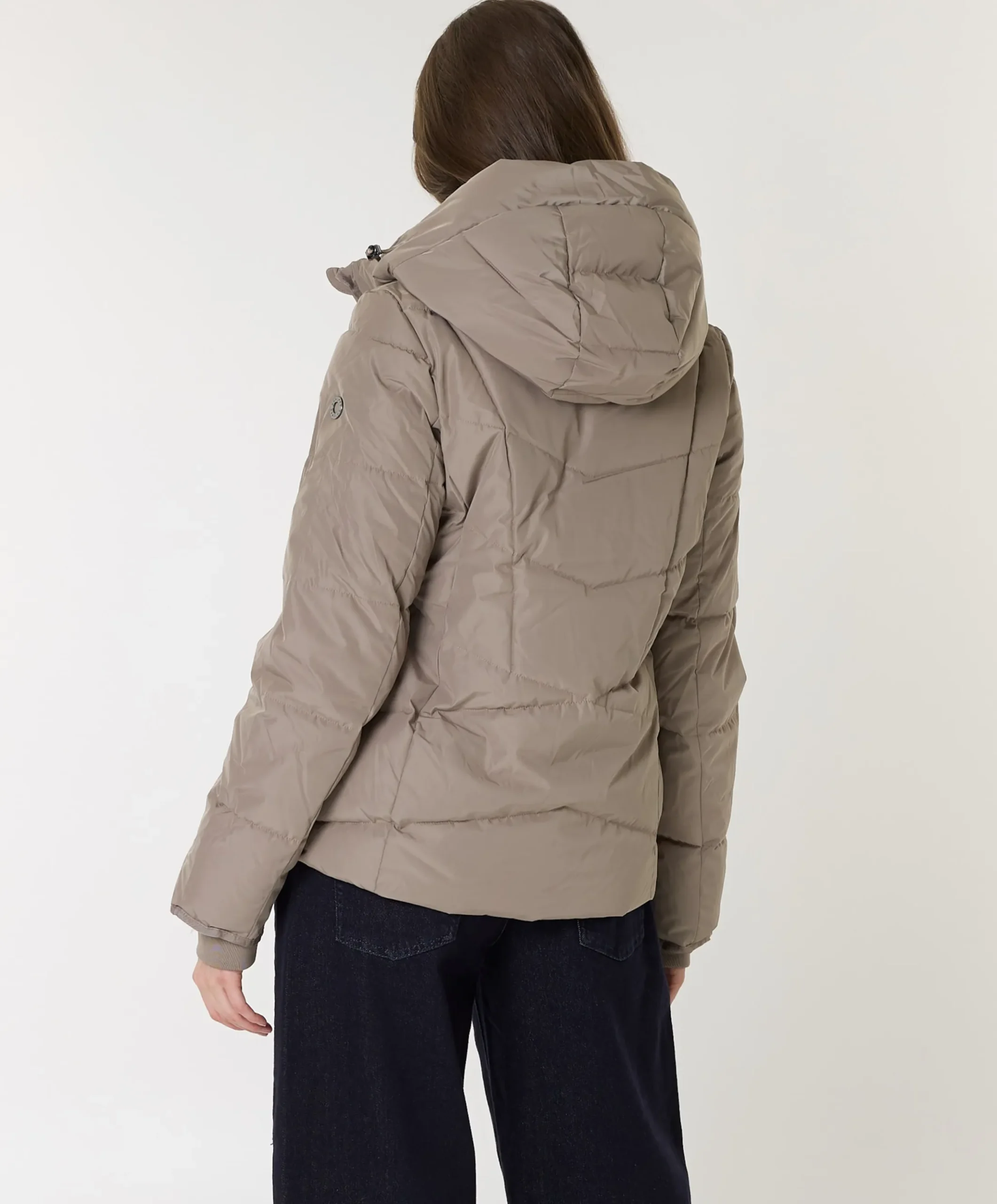 Dames jas beige