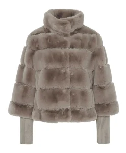 Dames jas beige