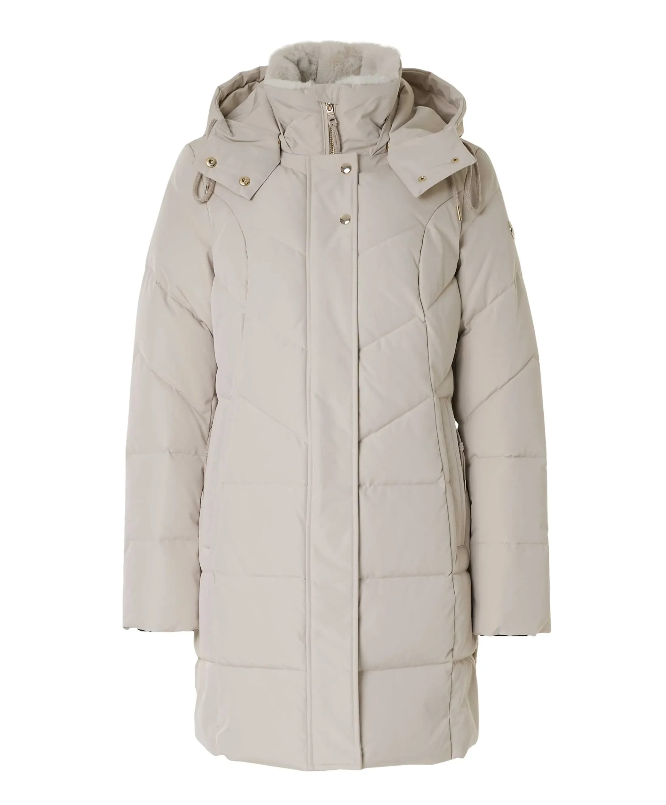 Dames jas beige