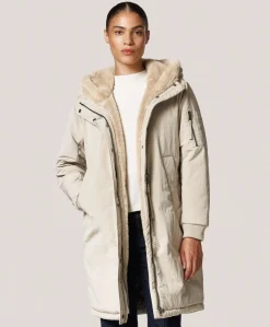 Dames jas beige