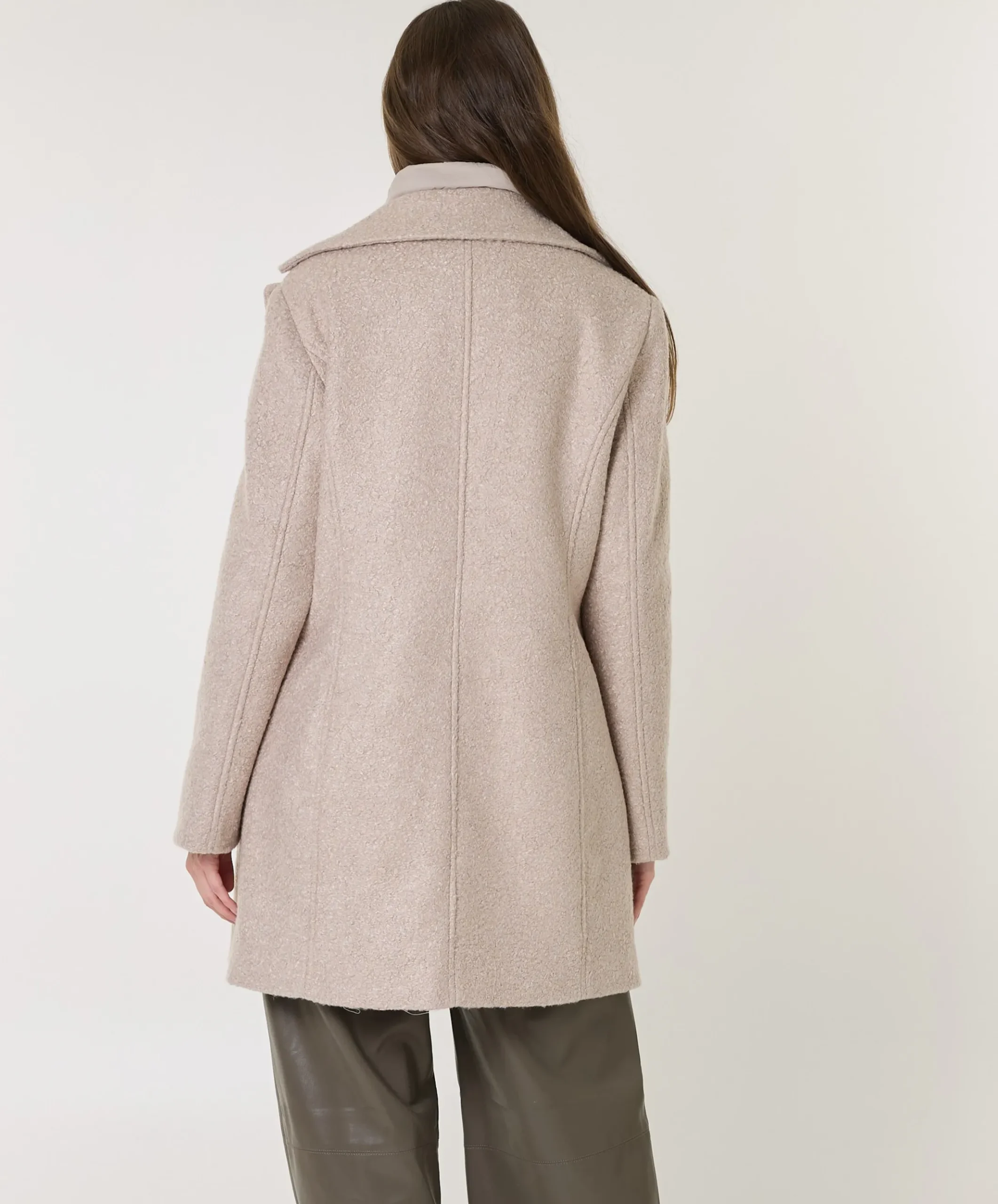 Dames jas beige