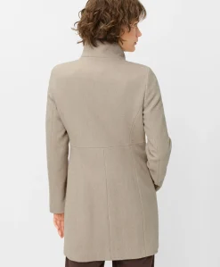 Dames jas beige