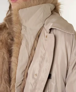 Dames jas beige
