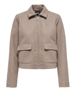 Dames jas beige