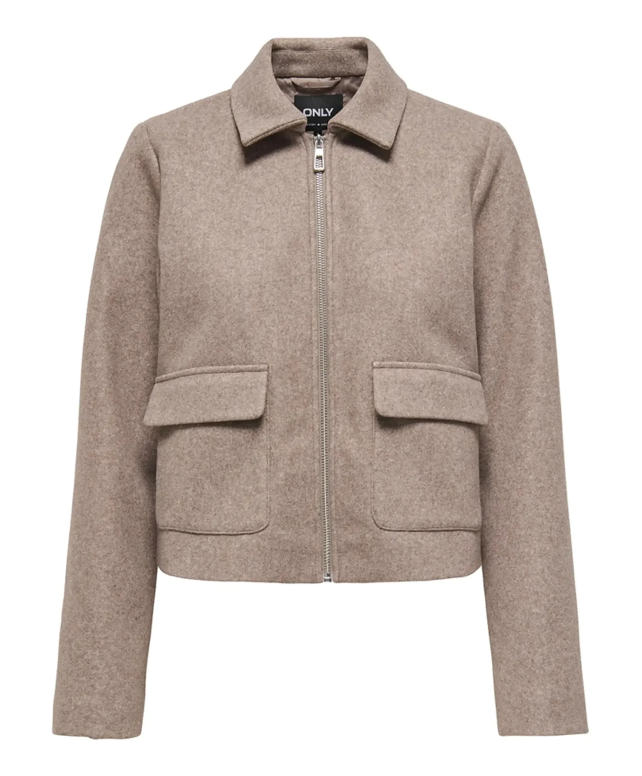 Dames jas beige