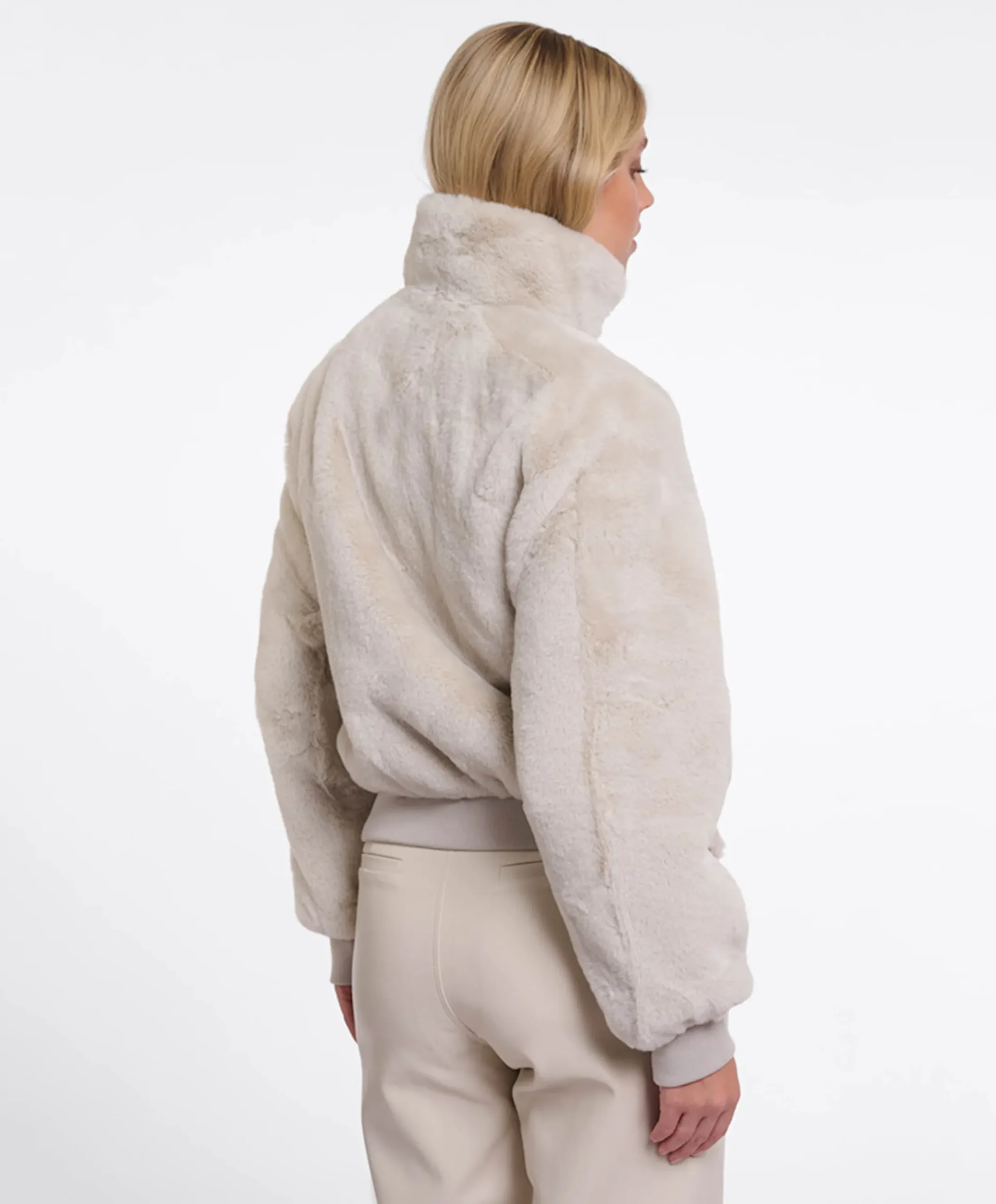 Dames jas beige
