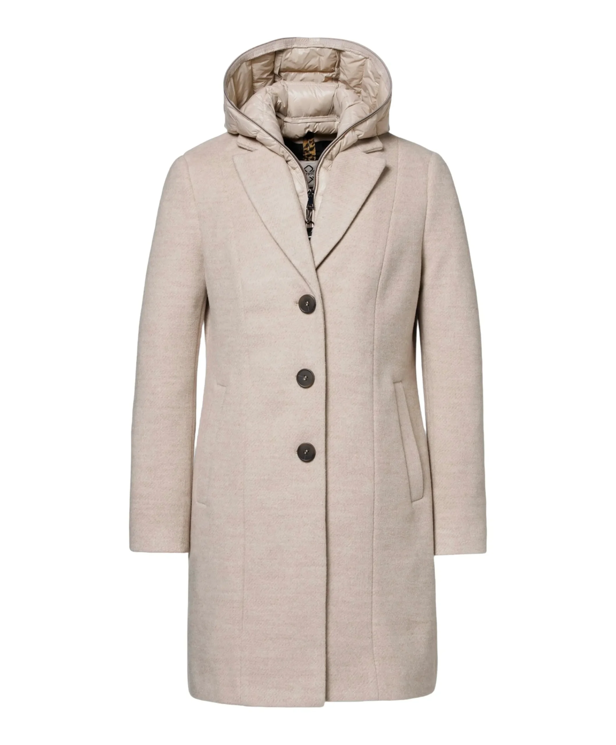 Dames jas beige