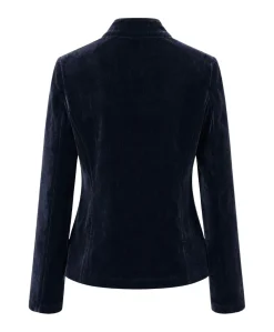 Dames jas blauw