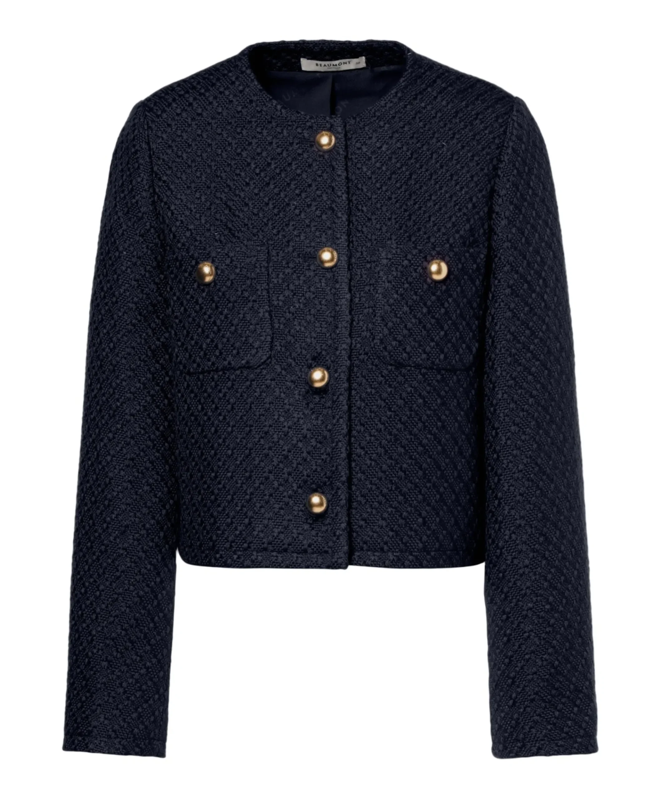 Dames jas blauw