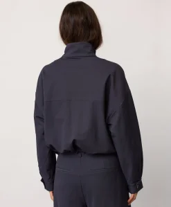 Dames jas blauw
