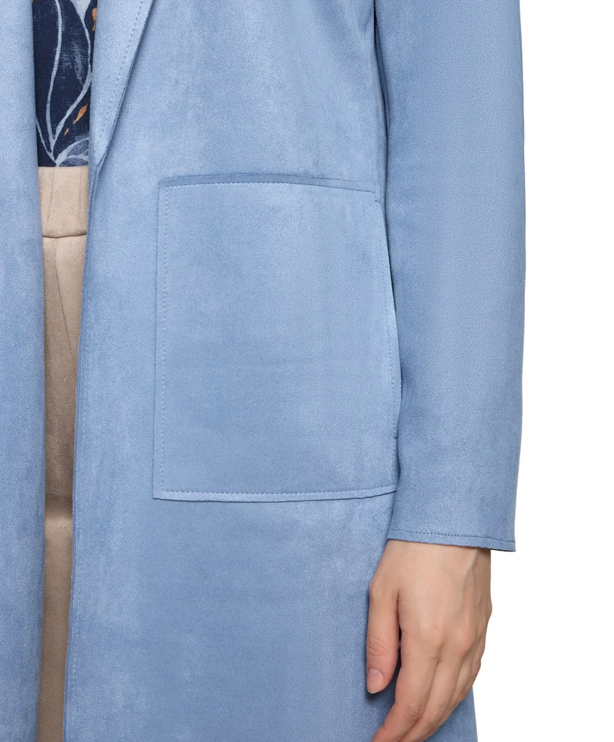 Dames jas blauw