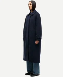 Dames jas blauw