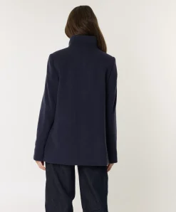 Dames jas blauw