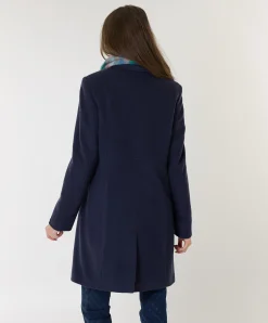 Dames jas blauw