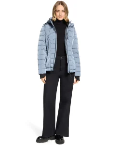 Dames jas blauw