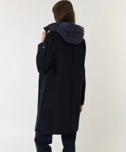 Dames jas blauw