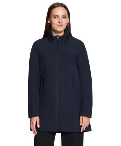 Dames jas blauw